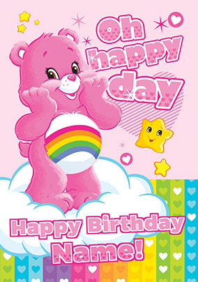 Birthday care shop bear