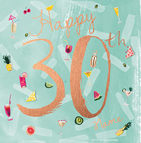 Sassy 30th Birthday Card | Funky Pigeon