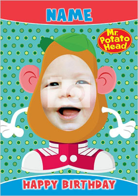Mr Potato Head - Birthday Full Face Photo