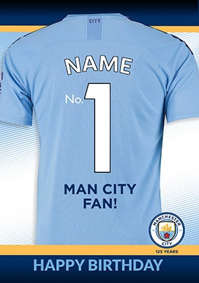 Personalised man store city shirt