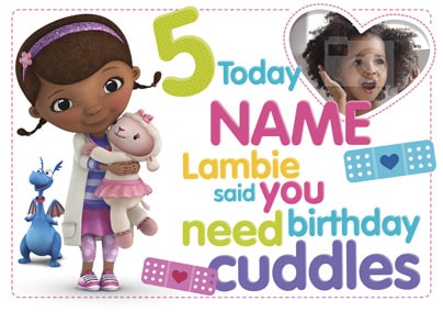 Doc McStuffins - Birthday Cuddles Photo