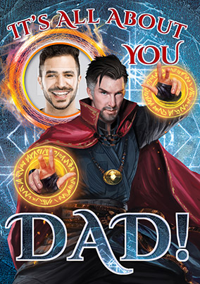 Doctor Strange Father's Day Photo Card