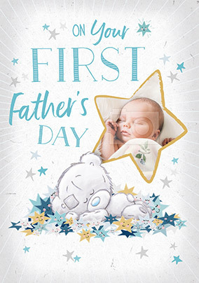 Me To You - On Your First Father's Day Photo Card