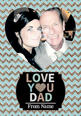 To the Stars - Love You Dad Father's Day Card