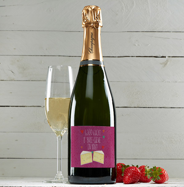 I 'Brie-lieve' in you Champagne Brut - Personalised