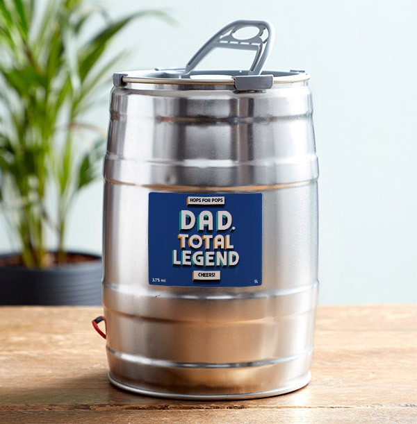 Dad, Total Legend Mini 5L Keg - West Coast IPA