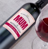 Tap to view Personalised Mother's Day Red Wine