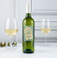 Tap to view Personalised Christmas Sauvignon Blanc Wine