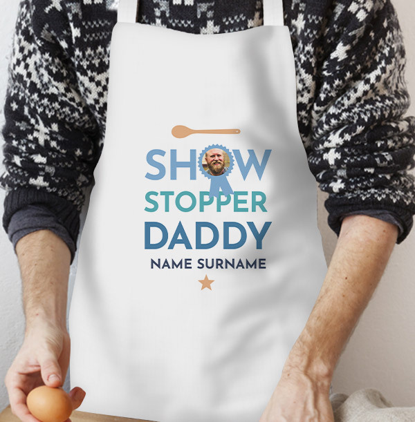Showstopper Daddy Photo Upload Apron