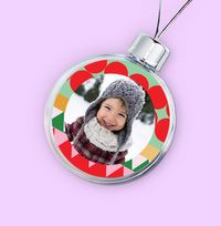 Tap to view Stand Up To Cancer Photo Bauble