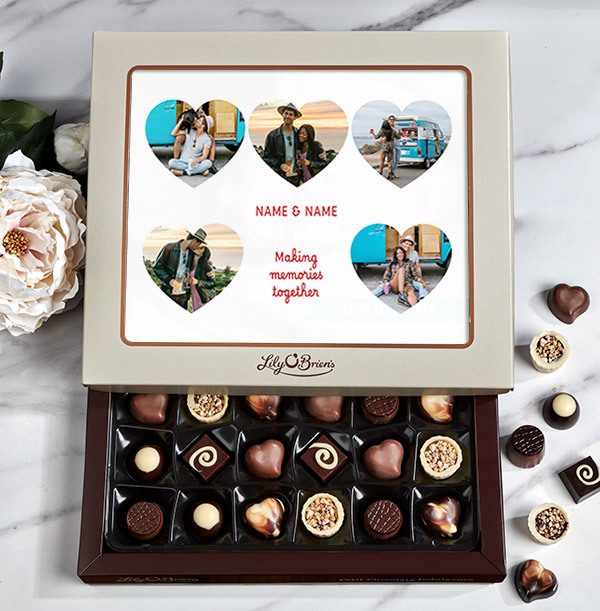 Making Memories Together Multi Photo Chocolates - Box of 30