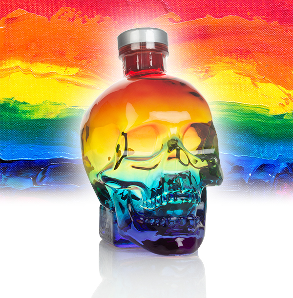 Limited Edition Pride Crystal Head Vodka