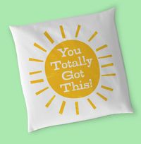 Tap to view You Totally Got This Cushion