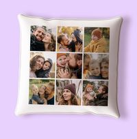 Tap to view Multi Photo Squares Cushion