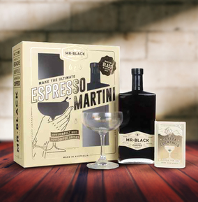 Mr. Black Espresso Martini Gift Pack with Glass and Recipe Book