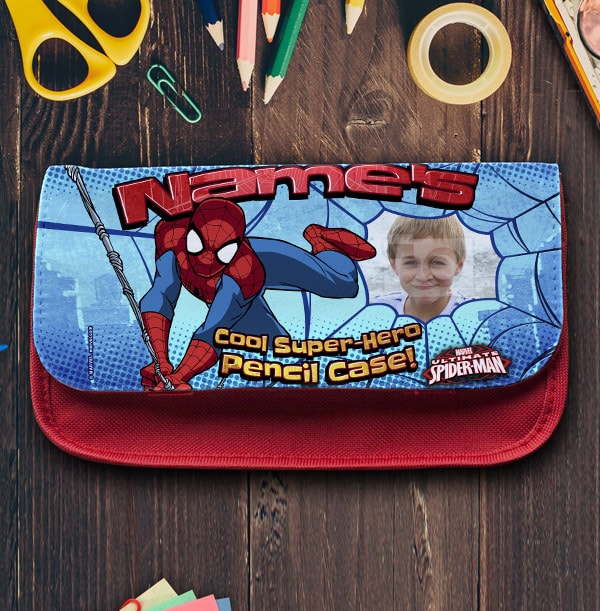 Spiderman Super Hero Photo Pencil Case