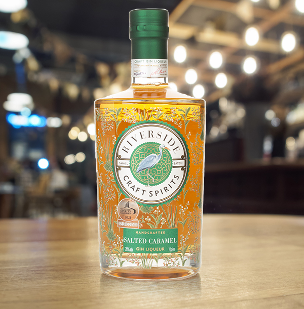 Riverside Salted Caramel Gin Liqueur