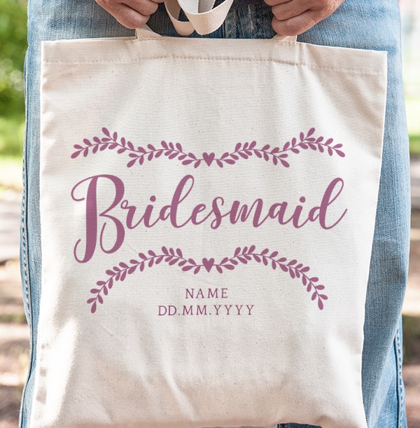 Bridesmaid Tote Bag