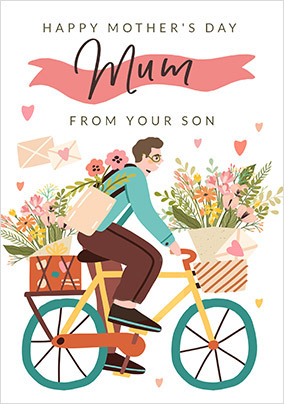 From your Son Mother's Day Card