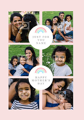 Just for You Photo Mother's Day Card