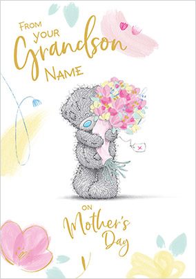 Me To You - Mother's Day from Your Grandson Personalised Card