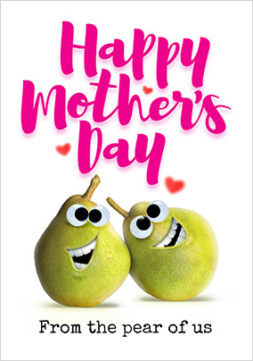 Pear Mother's Day Card