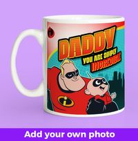 Tap to view Incredibles Daddy Photo Upload Mug