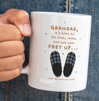 Tap to view Put Your Feet Up Grandad Mug