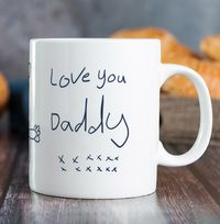 Tap to view Personalised Work of Art Mug for Daddy