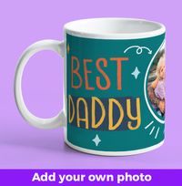 Tap to view Cancer Research UK Best Daddy Photo Upload Mug
