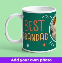 Tap to view Cancer Research UK Best Grandad in the World Photo Upload Mug