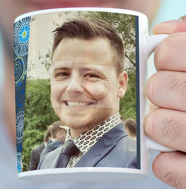 40 Years Loved Male Photo Mug