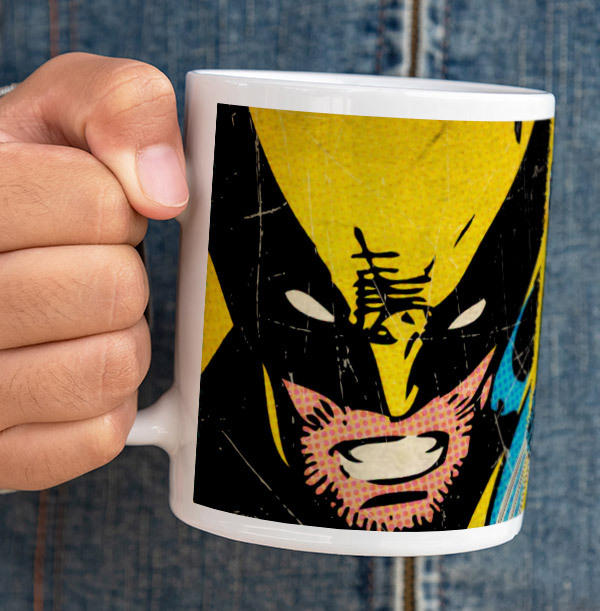 Wolverine Action Packed Personalised Mug