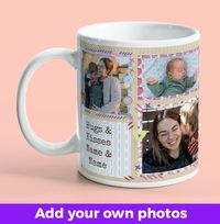 Tap to view Hugs & Kisses Personalised Photo Mug