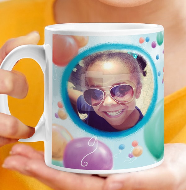 Balloon Personalised Mug - Me to You