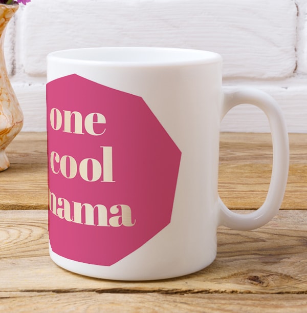 One Cool Mama Personalised Mug