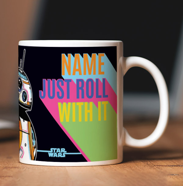 Star Wars BB8 Personalised Mug