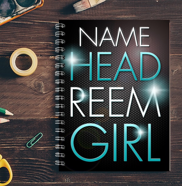 100% Reem Head Girl Notebook