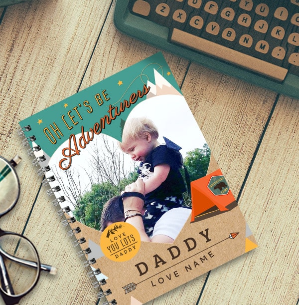 Let's Be Adventurers Daddy Notebook