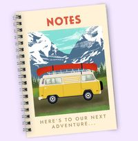 Tap to view Here's To Our Next Adventure Notebook