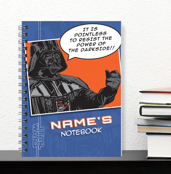 Darth Vader Personalised Notebook - Star Wars