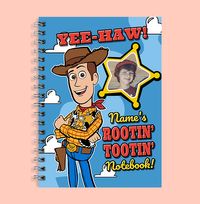 Tap to view Disney Personalised Photo Woody Notebook