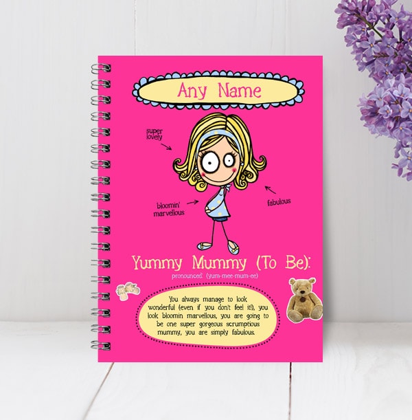 Definitely You Yummy Mummy Notebook