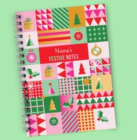 Tap to view Stand Up To Cancer Personalised Festive Notebook