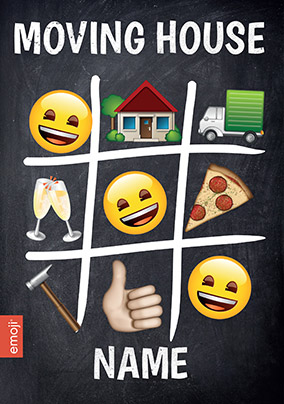 Emoji - New House Card New Home Icons