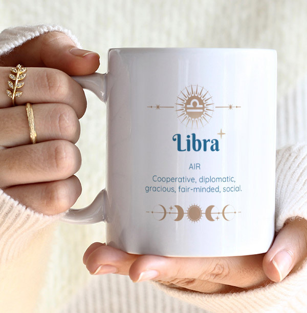 Libra Zodiac Mug