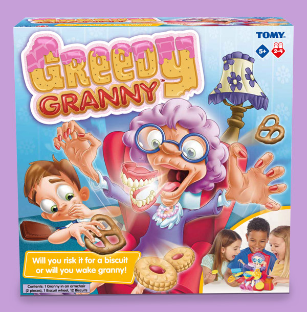 TOMY Greedy Granny