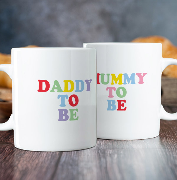 Mummy & Daddy To Be Mug Duo