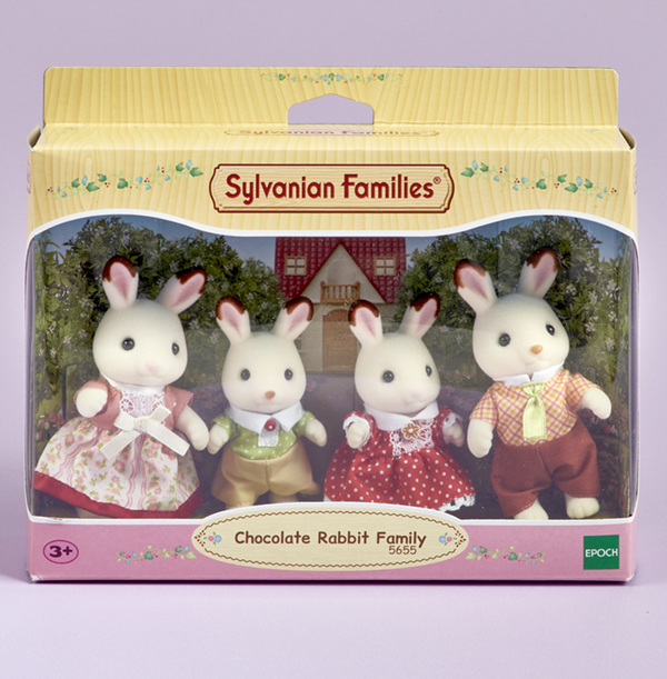 Sylvanian Families Chocolate Rabbit Family