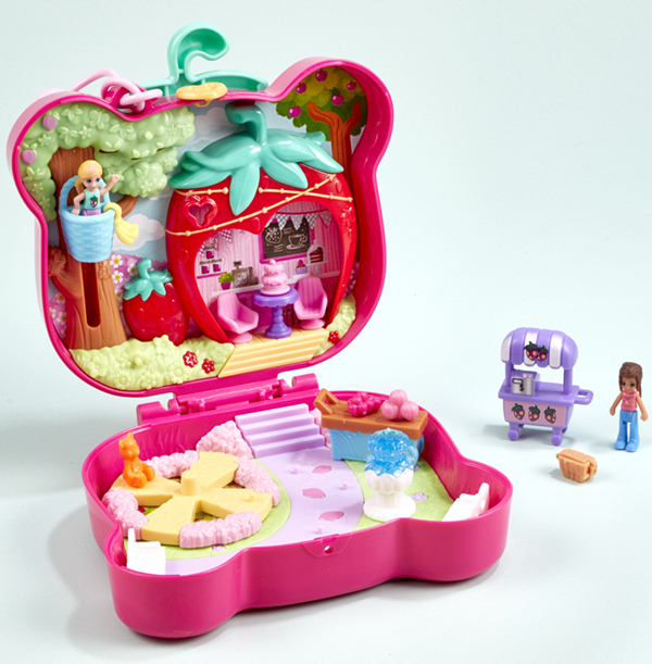 Polly Pocket Straw-Beary Patch